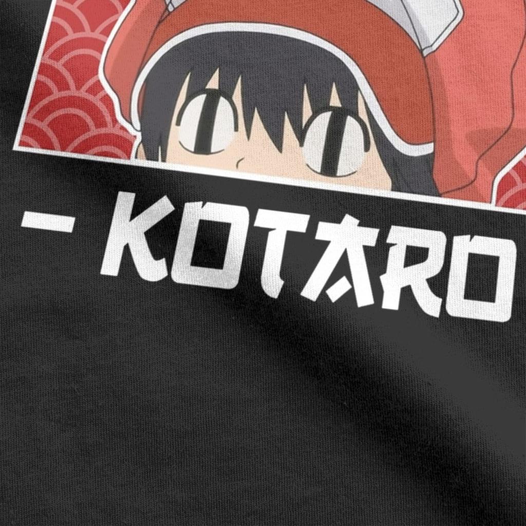 Смешные футболки Kotaro Lives Alone для мужчин, хлопковая футболка с круглым вырезом, футболка с коротким рукавом в стиле аниме, новое поступление, топы