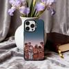 Чехол для телефона T-The F-Foxhole C-Court AFTG для iPhone 17, 16, 15, 14, 13, 12, 11 Plus, Pro Max, черный, серебристый (Candy silver).