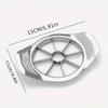 1pc 304 Stainless Steel Apple Cutter Chopper Vegetable Cutter Fruit Pear Divider