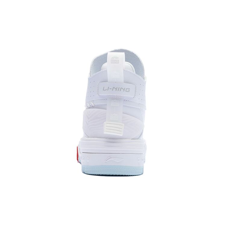 Li Ning Xing Chuan классические универсальные прочные легкие высокие кроссовки женские кроссовки белые AGCR430-2