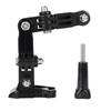 Helmet Mount Arm for GoPro Xiaoyi Adjustable Bracket Sports Camera Housing Adapter