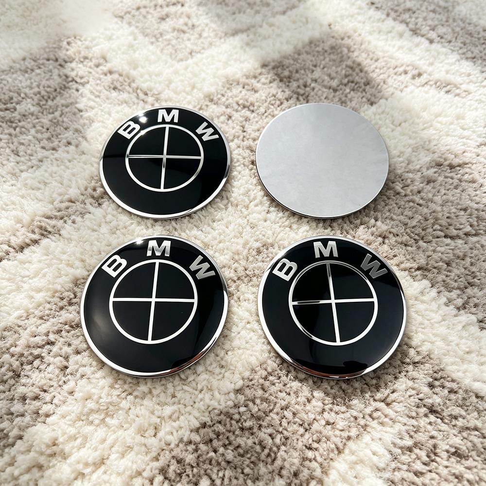 For BMW M 4pcs 56MM 60MM 65MM Car Hub Cap Badge Center Hat Sticker For BMW M Logo E46 E36 E34 F10 E90 F30 E60 F30 E53 E30 E92 E87 X1 F31
