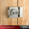 3 Digit Drawer Password Lock Zinc Alloy Code Cabinet Lock Combination Password Door Lock Drawer