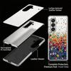 Чехол с принтом «Цветные звезды» для Samsung Galaxy Z Fold 8 Ultra 7 6 5 Z Fold8 Fold7 Fold6 Роскошный Гибридный 3-в-1 Покрытие Кожаная Накладка Чехол для Телефона