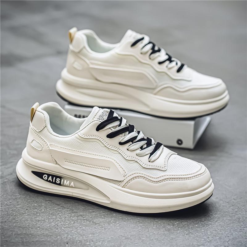 Новая мода мужская обувь Four Seasons удобная обувь для студентов и мальчиков трендовые мягкие подошвы дышащие повседневные кроссовки для бега