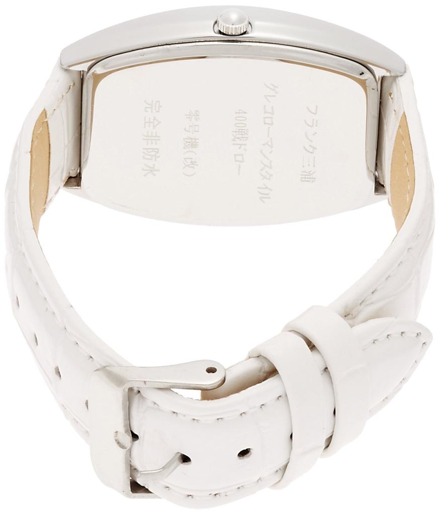 [Фрэнк Миура] FRANKMIURA Смотреть Нет. 0 Греко-римский стиль 400 Непобедимый памятная модель кожаный ремешок цветной белый FM00K-CRW