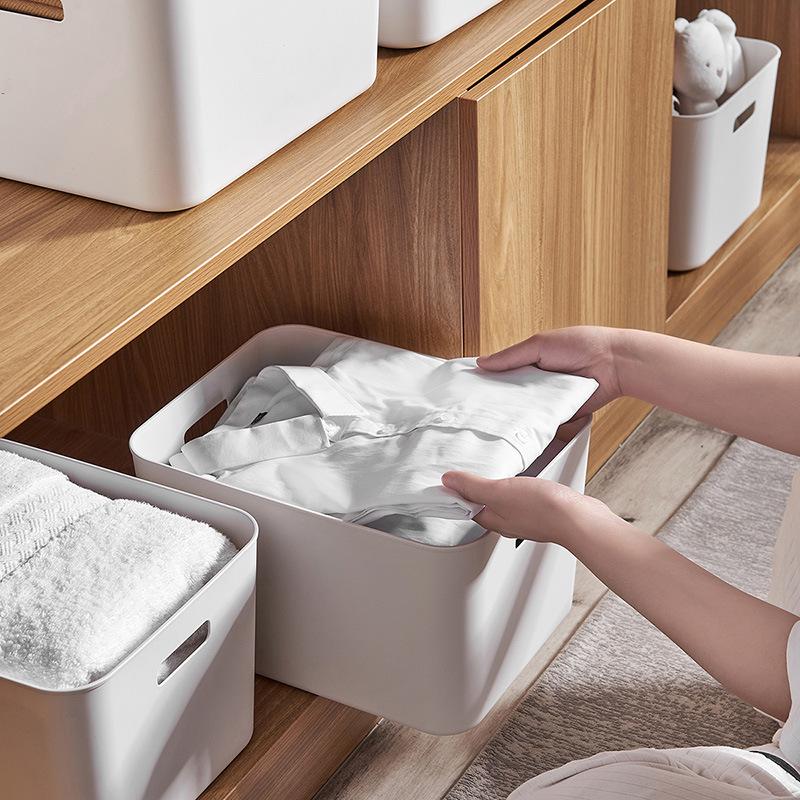 Многофункциональная пластиковая корзина для хранения косметики, закусок и кухонных принадлежностей