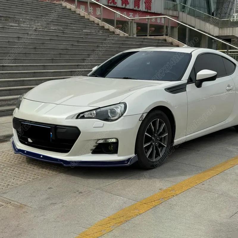 For Subaru WRX STI IMPREZA BRZ 2013 2014 2015 2016 2017 2018 Automobile Front Bumper Splitter Lip Front Spoiler Board Body Kit