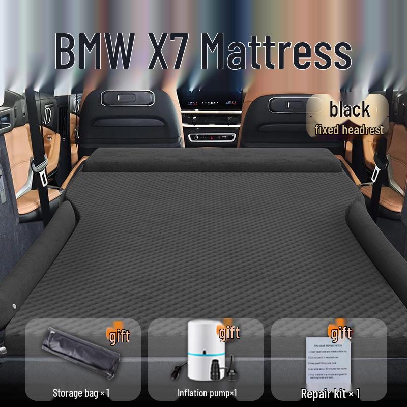 BMW X7 Car Bed: Inflatable Rear Seat Mattress & Trunk Sleeping Pad