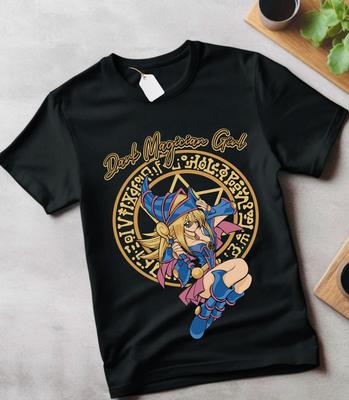 Рубашка Девушки-Мага Yu Gi Oh Футболка YuGiOh Футболка YuGiOh Аниме Юги Муто