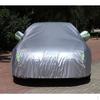 L XL XXL Автомобильный пылезащитный полный чехол Серебристый