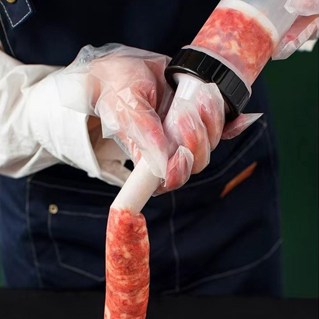 Бытовая ручная машина для наполнения колбас, банка для колбасы, ароматная мясная колбаса, инструмент для колбасы