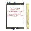 Оригинальное переднее внешнее стекло экрана с клейкой рамкой OCA для iPad Air 3 10.5 A2123 A2152 A2153 A2154 A1701 A1709 A1852 Ремонт LCD