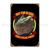 Tigrex Military Badge Metal Signs Wall Cave Cinema Bar Design Mural Tin Sign Poster