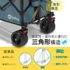 Sekey Extra Large Capacity 300L Load Capacity 200kg Length Carry Wagon for Long Items Thick Tires with 10cm Width Deep Size Is the Smallest Among