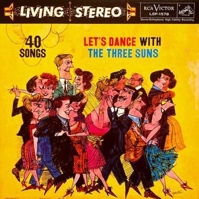 LP Пластинка THREE SUNS - Давайте танцевать с Three Suns LSP1578 RCA Victor 1958 США Джаз Б/У