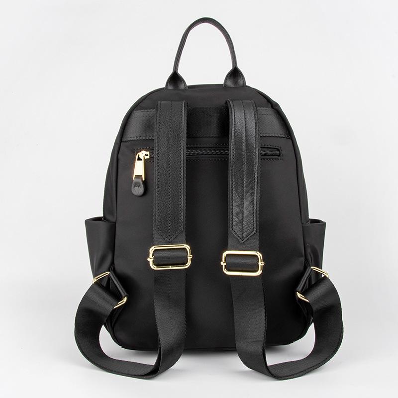 Модный и стильный кожаный рюкзак для женщин, простая и повседневная сумка для книг для студентов, рюкзак из высококачественной кожи с ощущением высокого класса