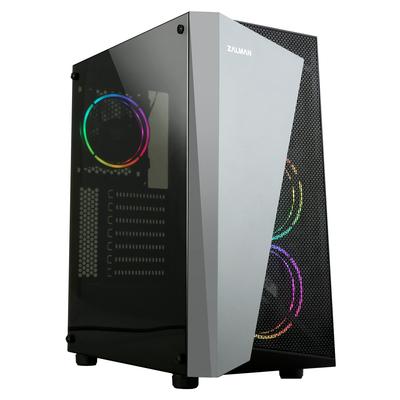 ZALMAN S4 Plus Корпус для ПК Mid-Tower с 3 RGB вентиляторами (CS7798)