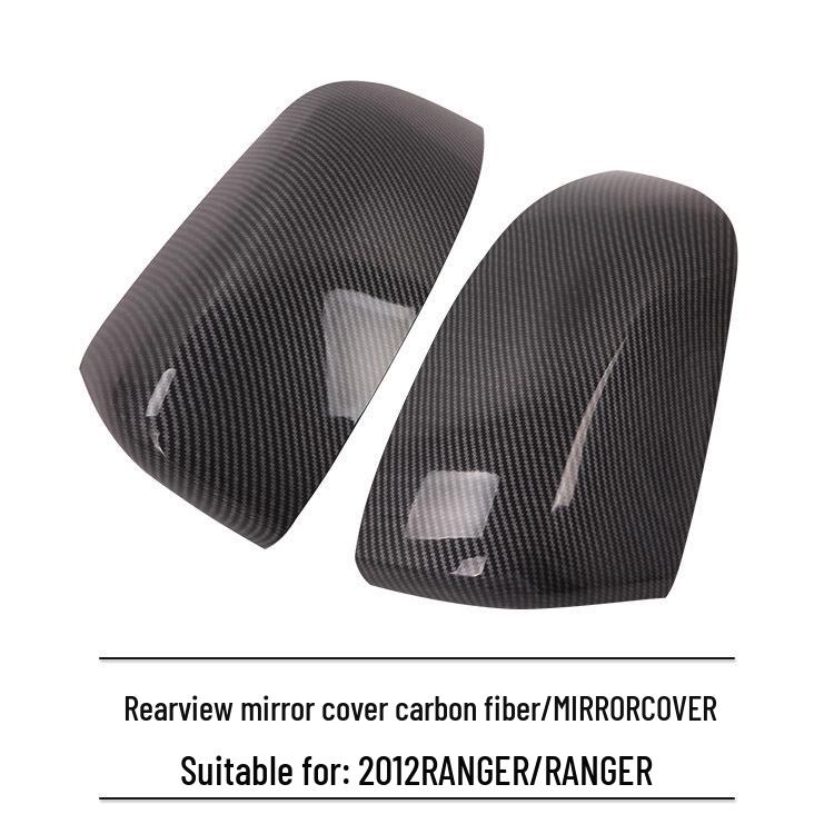 2012-2016 RANGER-ABS Carbon Fiber Rearview Mirror Decorative Cover