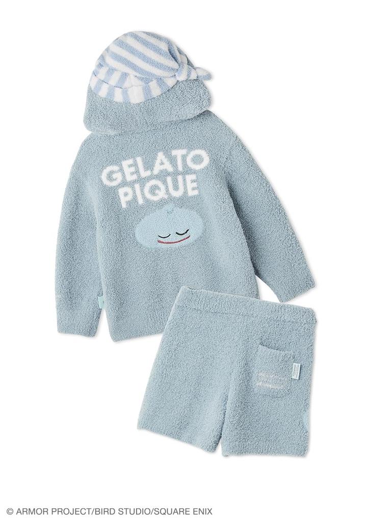 Dragon Quest Powder Slime Hoodie Shorts Set Kids' & (PKNT255416BLU120)