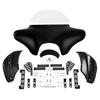 Передний Внешний Кожух-Обтекатель с Ветровым Стеклом для Harley Touring Road King CVO Softail Slim Fat Boy Yamaha V Star 650 Classic Boulevard