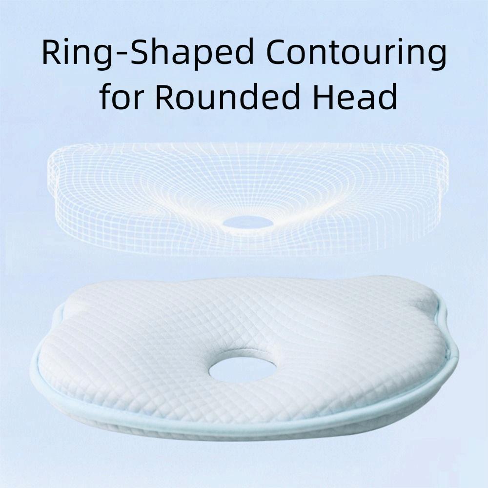 Cute Baby Shaping Pillow Breathable Baby Head Cushion  Head Shape Protection