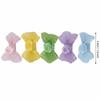 10Pcs Lightweight Pet Bow Clip Organza Bow Pet Head Flower Pet Bow Hairpin  Daily Pet Wear