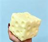 Big Cheese Shaped Squeeze Stress Ball, Soft Shapeable Sensory Toy, Asmr Anti-Stress Fidget Toy For Festival Gift