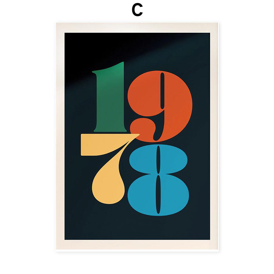 Абстрактные цветы Mio Wall Art Posters Gallery Prints Canvas Decorative Painting Wall Decoration Mural Pictures Living Room Decor