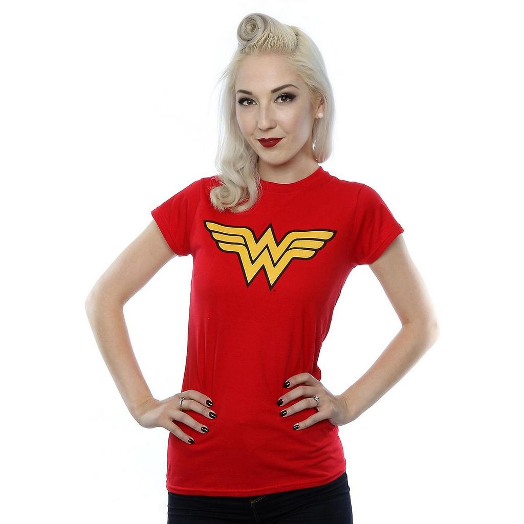 Wonder Woman Womens/Ladies Logo Cotton T-Shirt