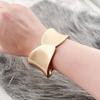 Minority Design Irregular Wide Open Bangle Metal Cuff Bangles Temperament   Decoration