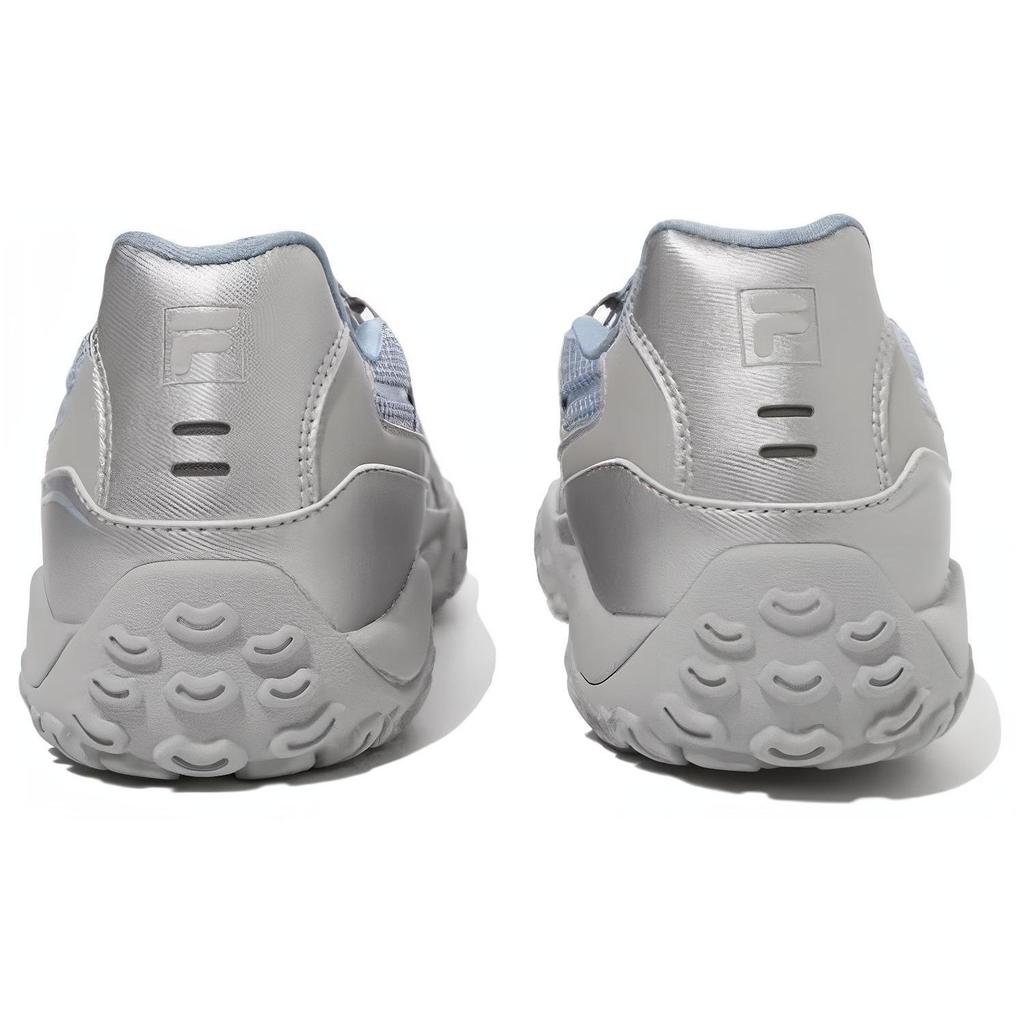 Fila Удобные Универсальные Амортизирующие Прочные Кроссовки с Низким Верхом Унисекс Серо-Синие 1XM02347G256