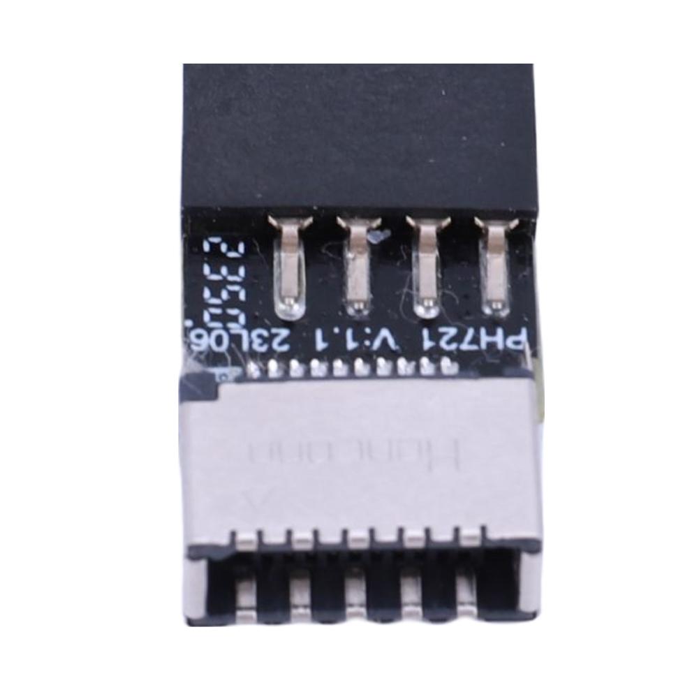 Плата расширения USB 2.0 Конвертер материнской платы Plug & Play Карта расширения с разъемом USB2.0 TYPE-E для Mac OS/Windows Linux