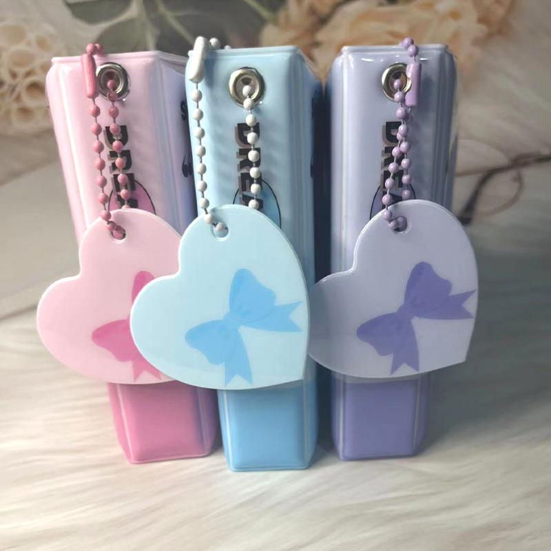 Letter Print 3 Inch Kpop Binder Round Hollow Photocard Holder Show Up Now Ins Photo Album Idol Cards Collect Book 40 Pocket