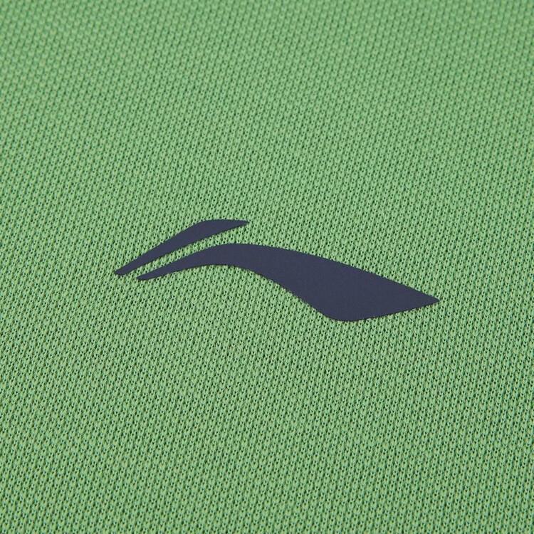 Li-Ning Мужская универсальная дышащая хлопковая футболка с коротким рукавом