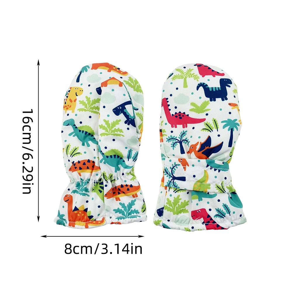 1 пара детских сноубордических перчаток, ветрозащитных, водонепроницаемых, зимних, для занятий спортом на открытом воздухе, езды, велоспорта, альпинизма, рыбалки, катания на лыжах, катания на коньках, варежки