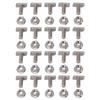 20set Stainless Steel T Bolts Rust Resistant M8 Hammer Head Screws Hammer Head Screws  Photovoltaic