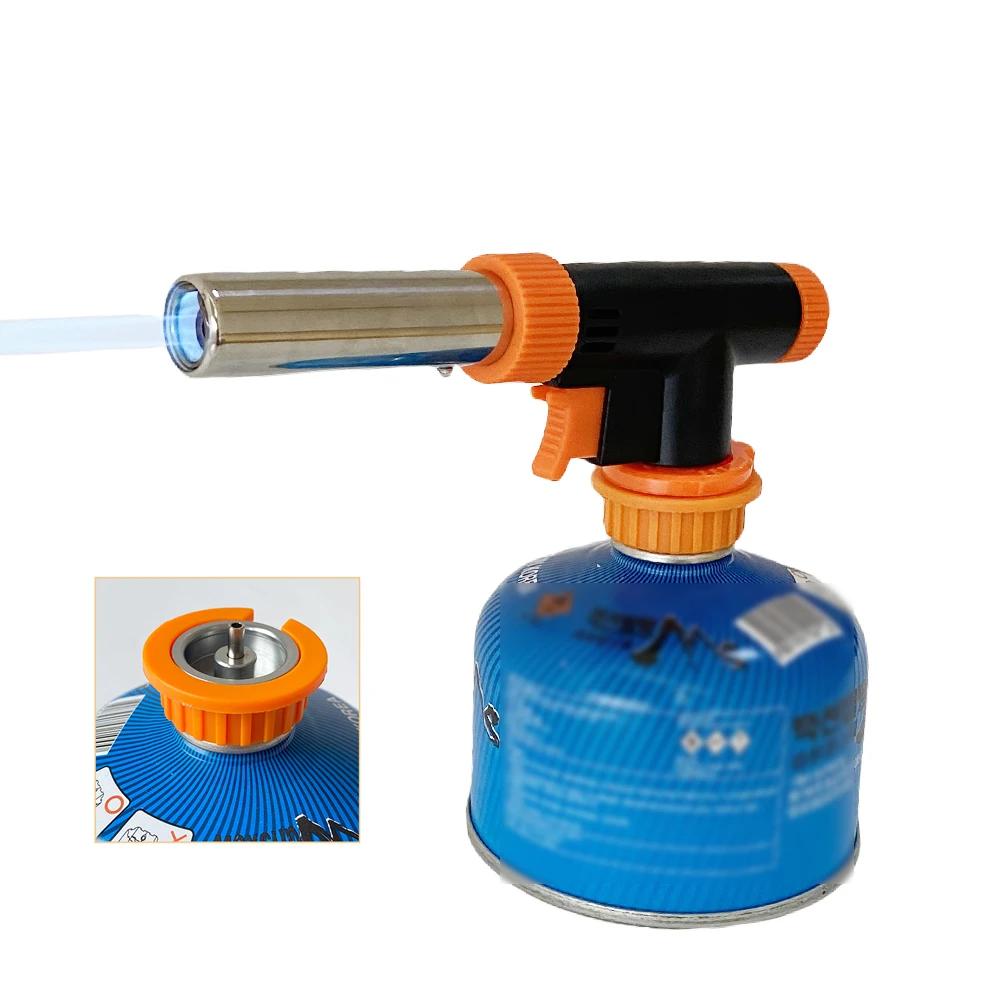 Outdoor Camping Gas Tank Adapter Cassette Interface Threaded Gas Tank Adapter Cassette Adapter Thread to Bayonet Converter