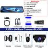 E-ACE Автомобильный видеорегистратор 4K, зеркало Ultra HD 3840*2160P, видеорегистратор, камера заднего вида ночного видения, поддержка GPS, WIFI для авто