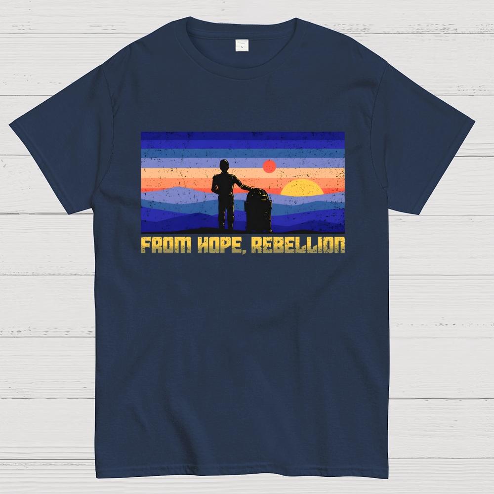 From Hope Rebellion Cotton Summer Casual Cool Loose T-Shirt