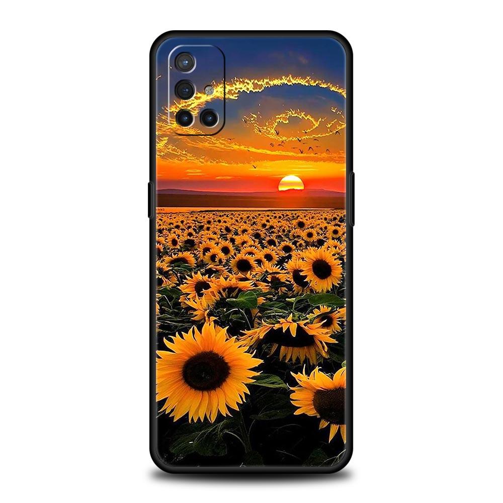 Чехол для телефона с изображением пейзажа для OnePlus 12 11 10 9 8 7 7T Pro 12R 10R 9RT 9R 8T Nord N100 N200 N10 2T CE 2 5G Мягкая черная крышка