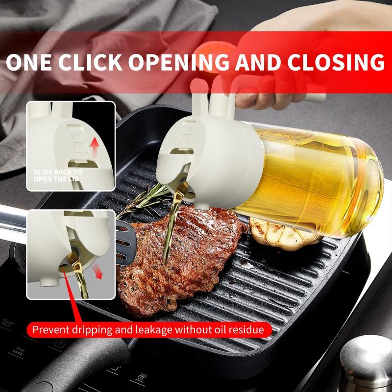 Горячая Распродажа 1 шт. 2 в 1 500 мл стеклянный распылитель масла бутылка-распылитель для масла бак для барбекю кухня выпечка барбекю пикник кухонные инструменты для бизнеса