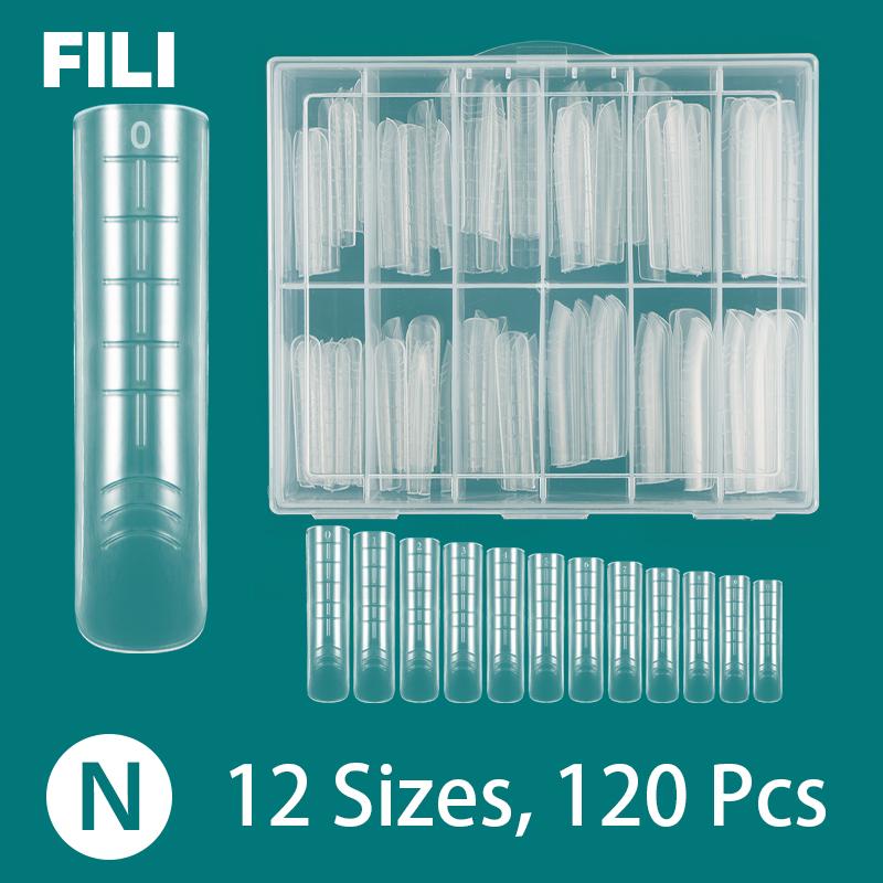 Многоразовый маникюрный инструмент, полное покрытие, стилет, гроб, миндалевидные ногти, УФ-гель, пластиковая форма для быстрого наращивания ногтей, двойные формы