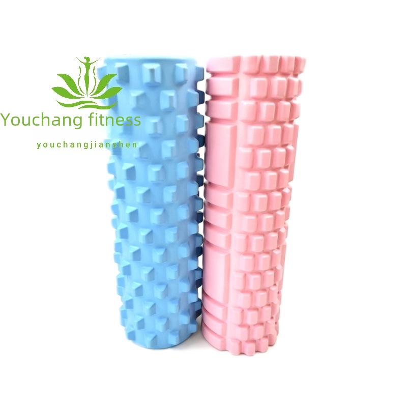 45cm EVA Foam Roller with Textured Surface for Muscle Massage and Relaxation