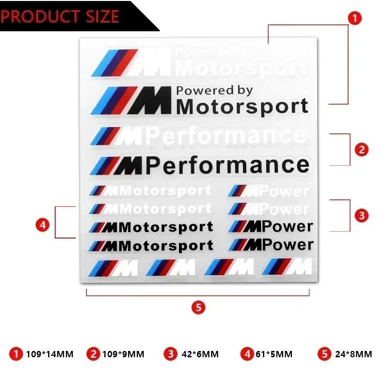 E90 Горячая машина Для BMW 1 шт. Автомобильная наклейка M Performance Power Motorstport Для bmw M Наклейка X1 X3 X4 X5 X6 X7 e46 e90 f20 e60 e39 f1