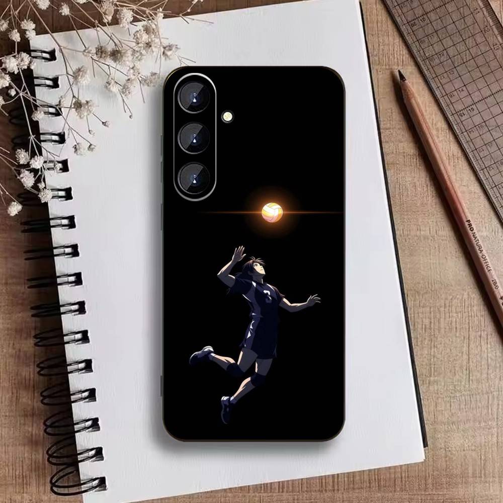 Volleyball Phone Case For Samsung Galaxy A73,A72,A71,A70,A52,A51 Others Soft Black Cover