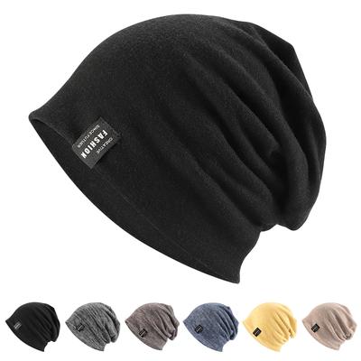 SIVAN Вязаная шапка для мужчин и Холодная Легкая и Теплая Без Теплой Вязки Холодная Погода Антибактериальная и Вязаная Унисекс для и Велоспорта Однотонная Женская,