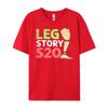 Leg Story Amputee Leg Protesis Designer T Shirt Men Clothes EU SIZE Graphic