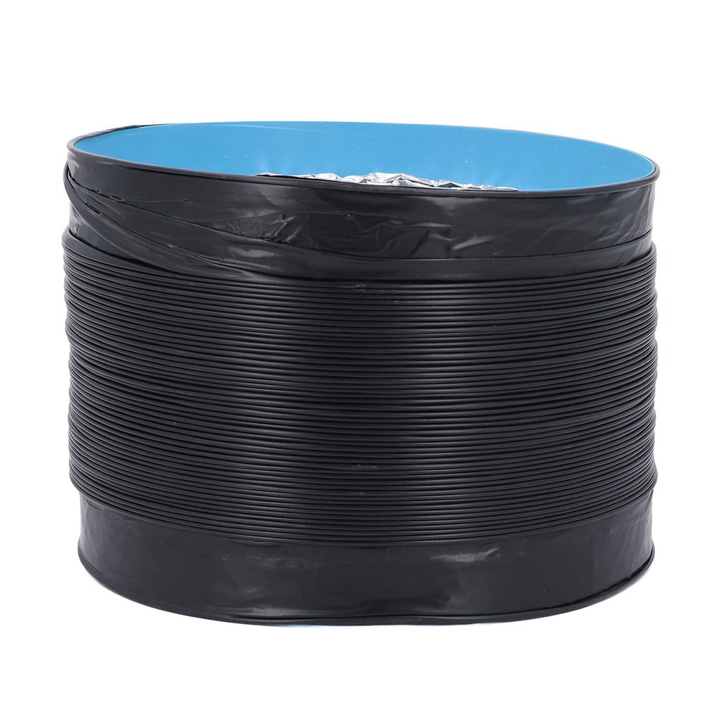 7-дюймовый вытяжной воздуховод сушилки, утолщенный шланг из ПВХ и алюминиевой фольги, 6,56-футовый гибкий изолированный воздуховод