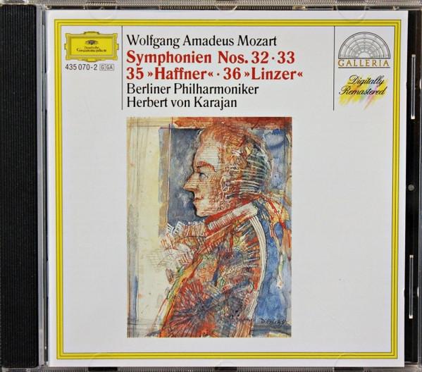 CD ВОЛЬФГАНГ АМАДЕЙ МОЦАРТ БЕРЛИНЕР Симфонии №. 32 33 35 Хаффнер 4350702 Deutsche Grammo 1991 Европа Классика Б/у